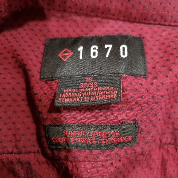 Men's 1670 Holiday button down shirt - Picture 2 of 3